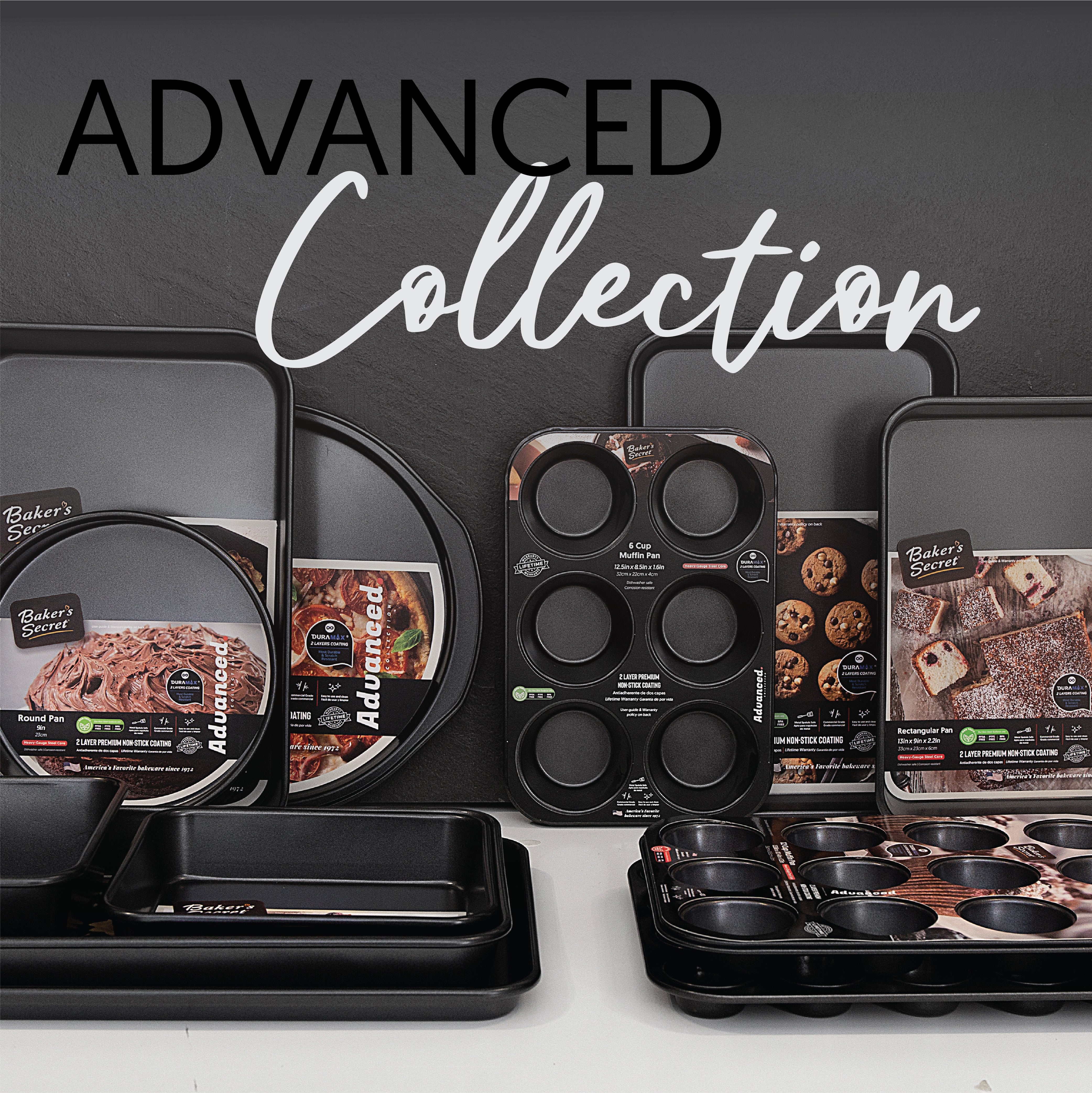 Baker's Secret Nonstick 24 Cup Muffin Pan - Advanced Collection