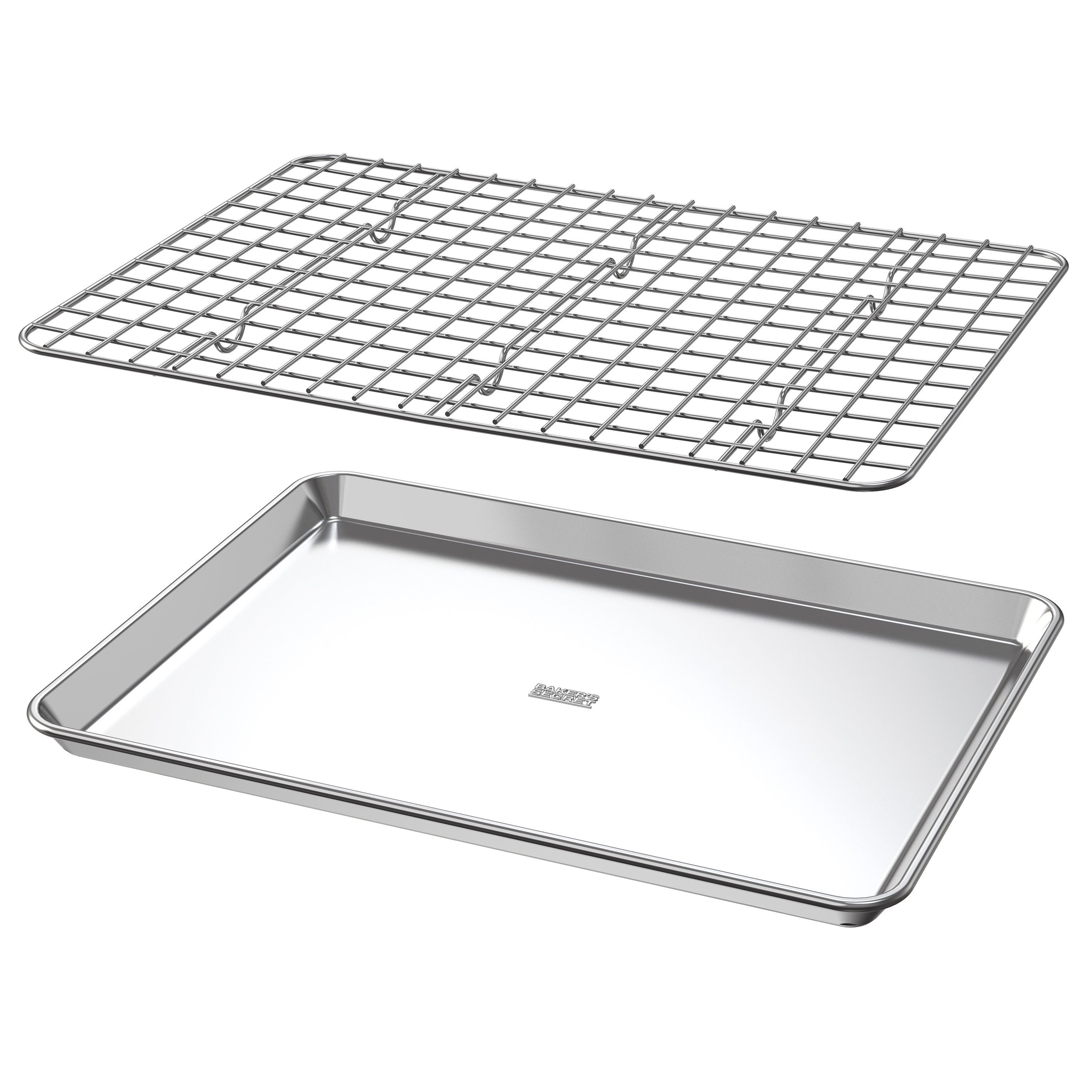 Oven Tray Quarter Sheet Pan Cooling Rack 18