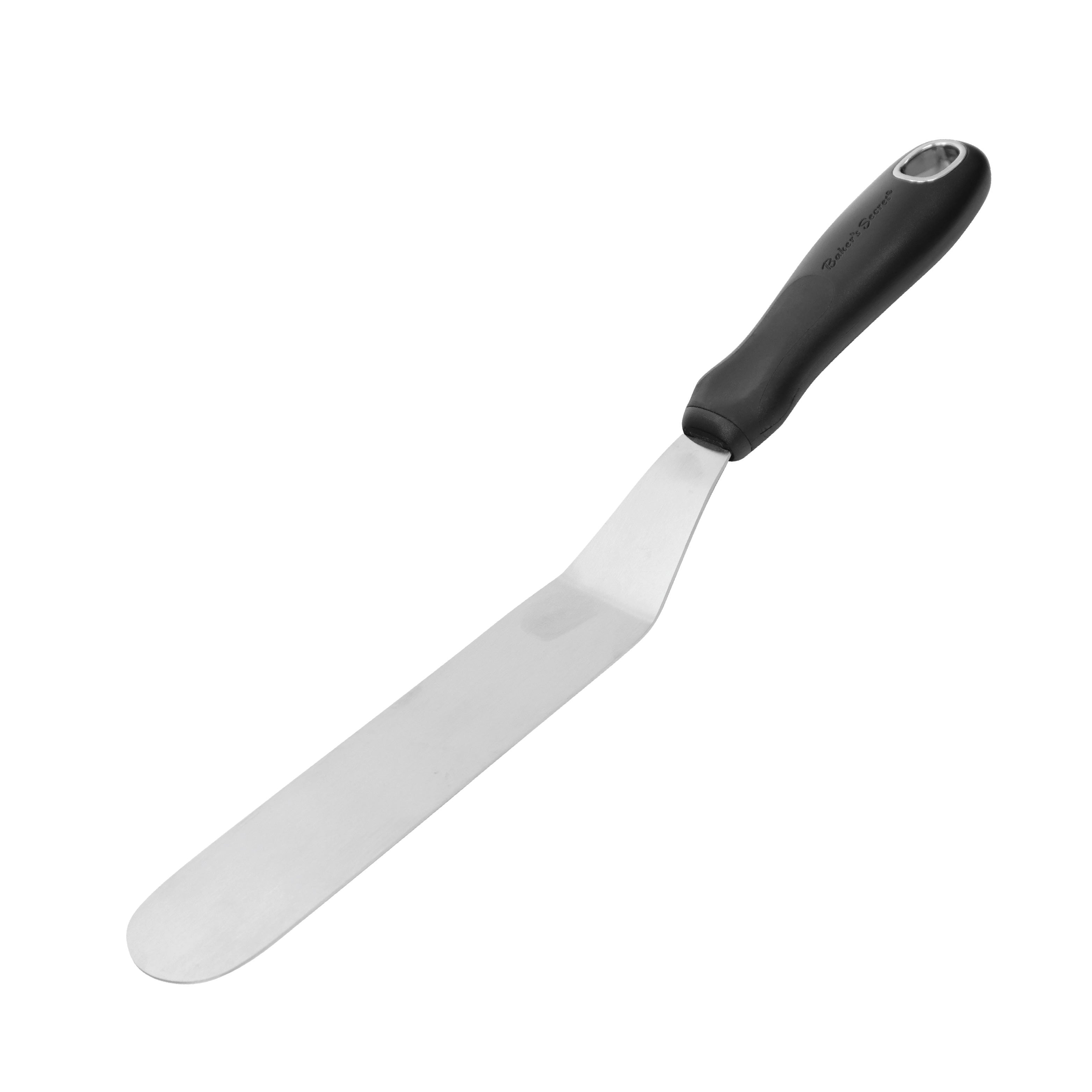 Baker's Secret Stainless Steel Durable Icing Spatula 8 inch Grey