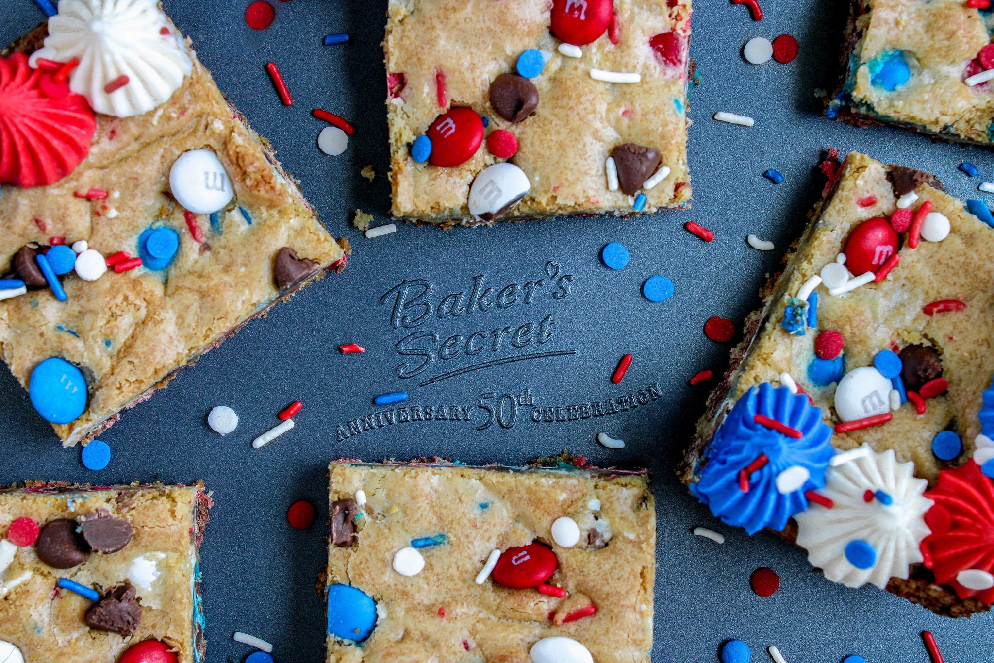 July 4th Cookie Bars