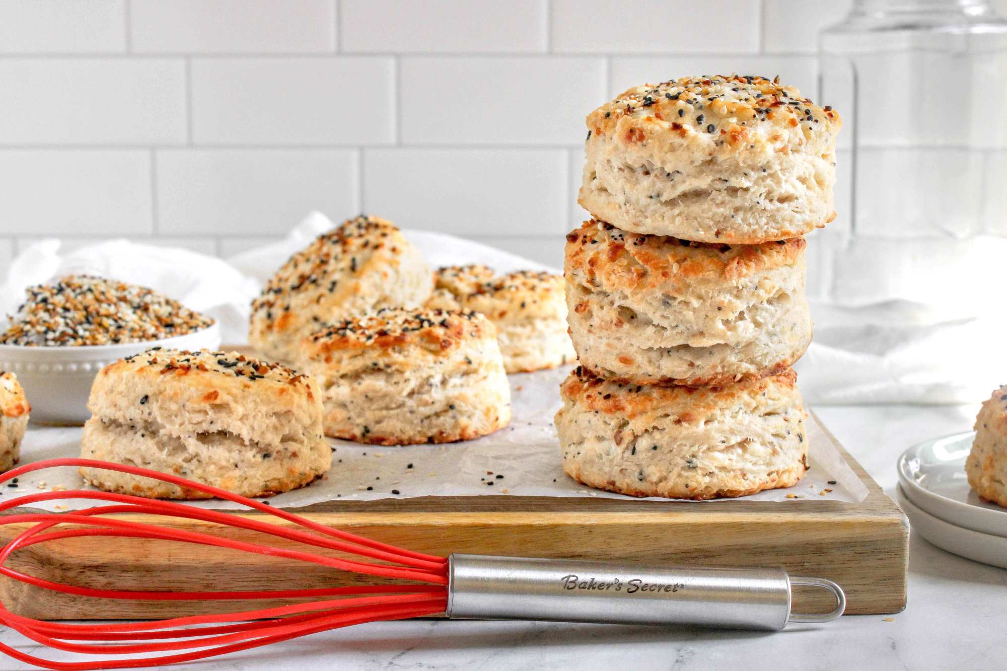 Everything Bagel Biscuits