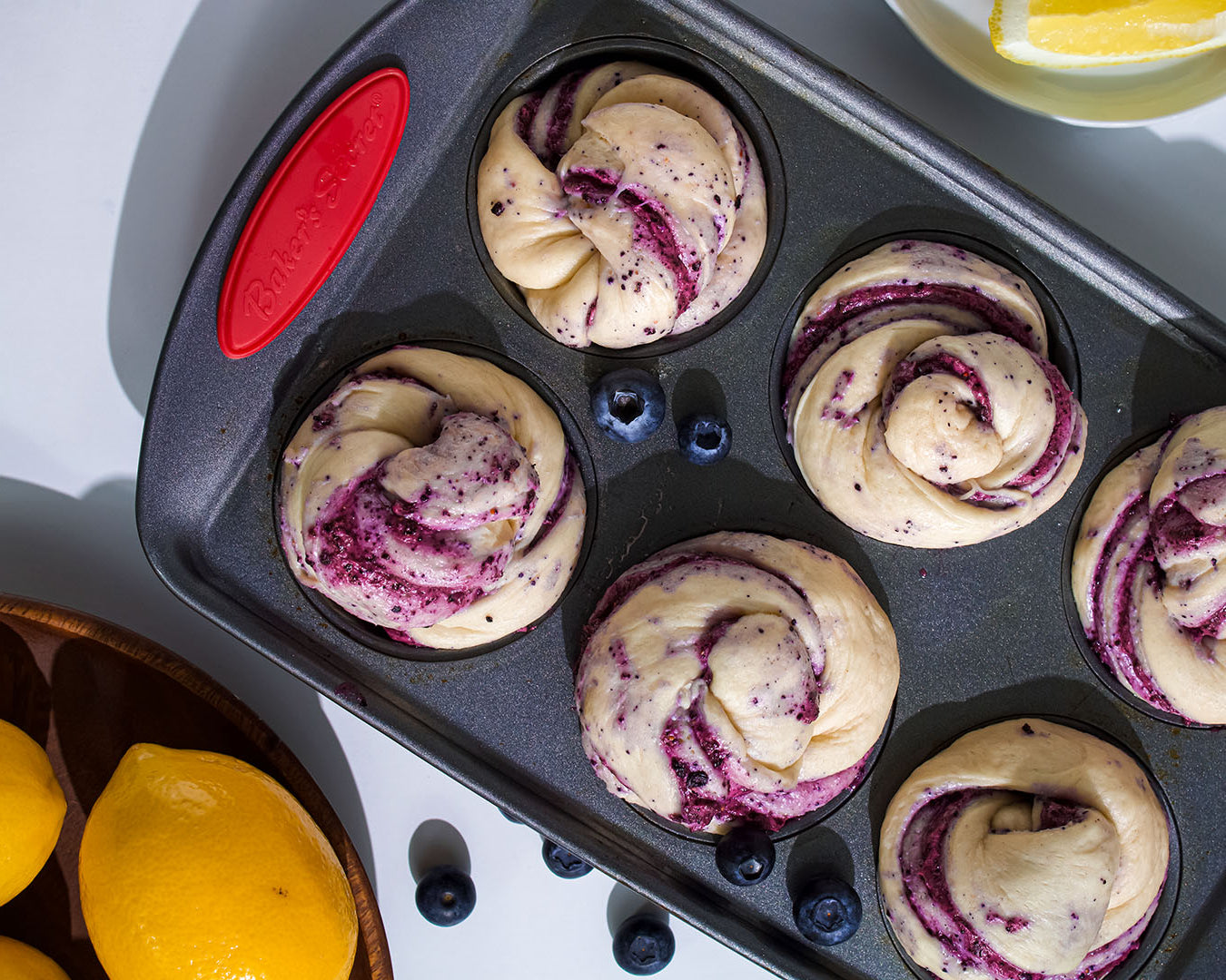 Lemon Brioche Buns