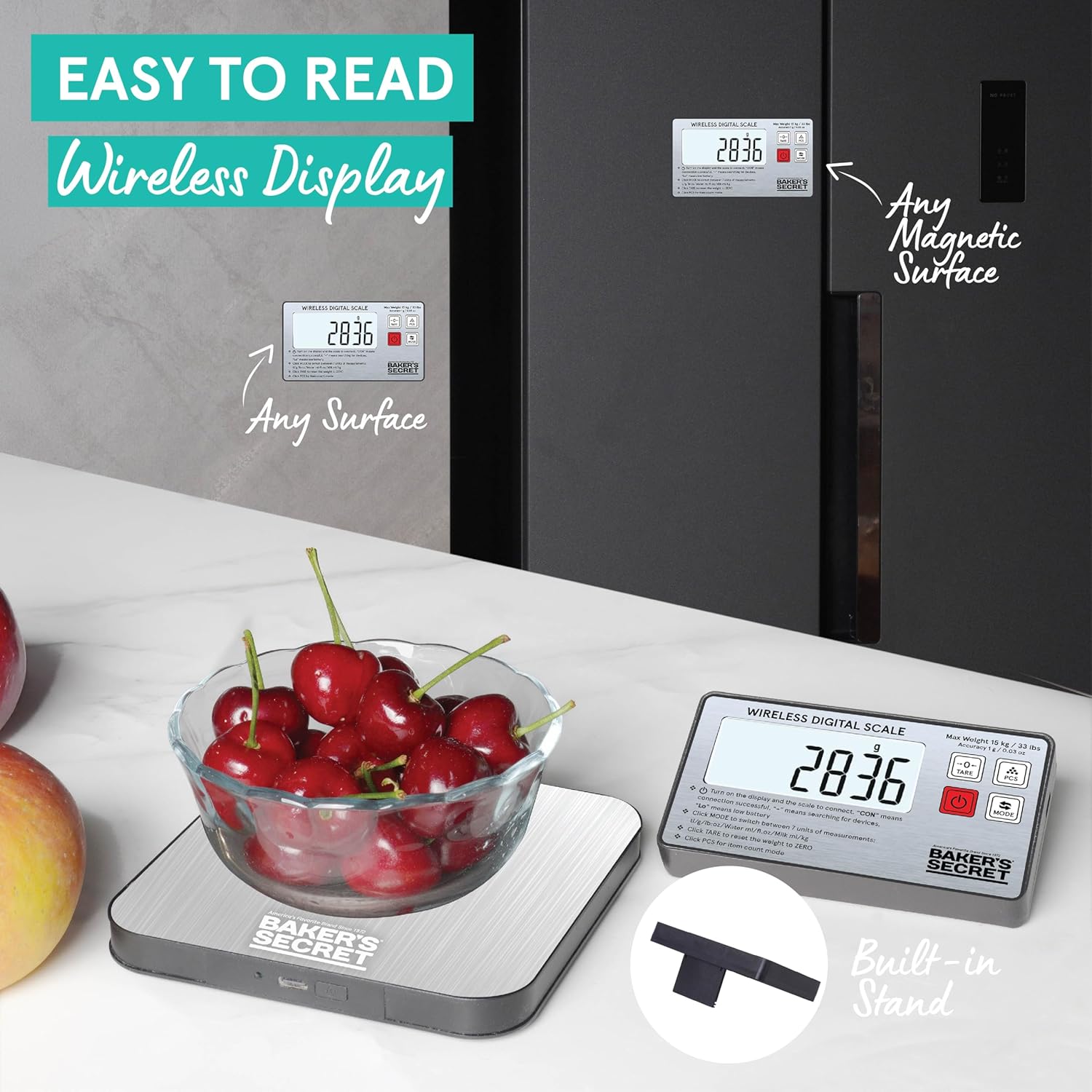 Wireless Display Kitchen Scale