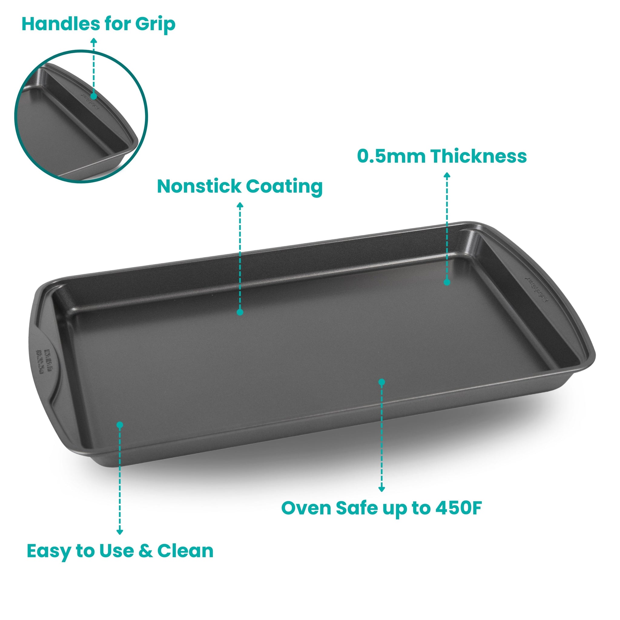 Baker s Secret Non Stick Cookie Sheet Classic Collection 13 1