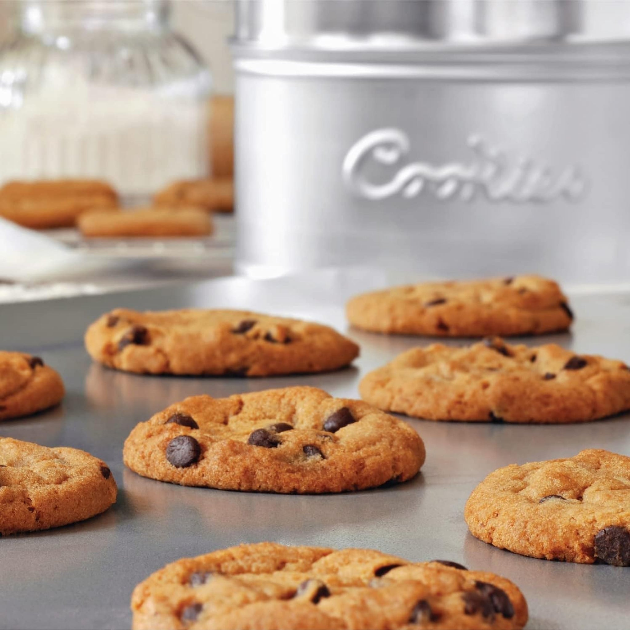 Commercial Grade Pure Aluminum Cookie Sheet - 14.5" x 10"   - Baker's Secret