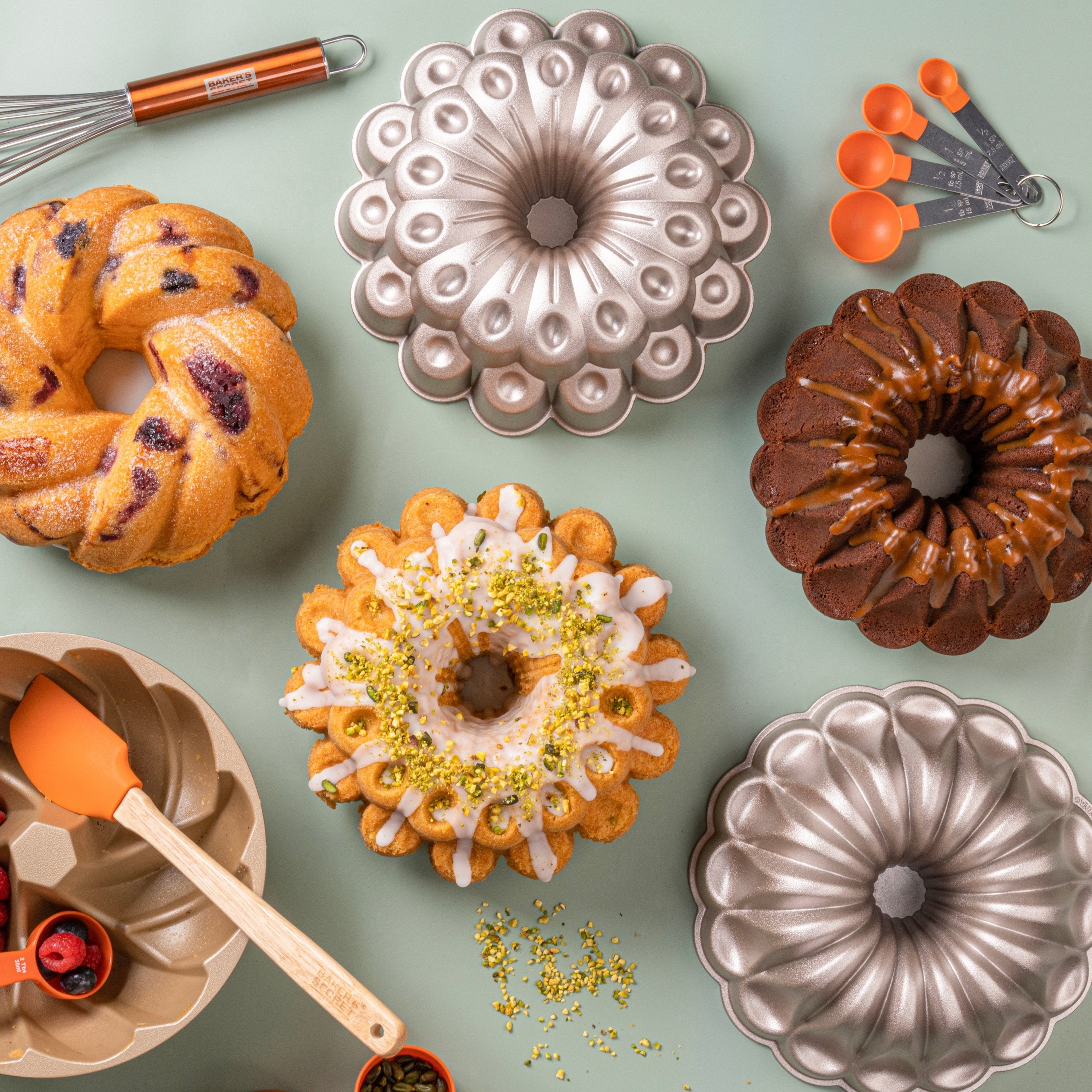 Fluted Cake Mould Mini Bundt Cake Pans Near Me Wilton Mini Bundt