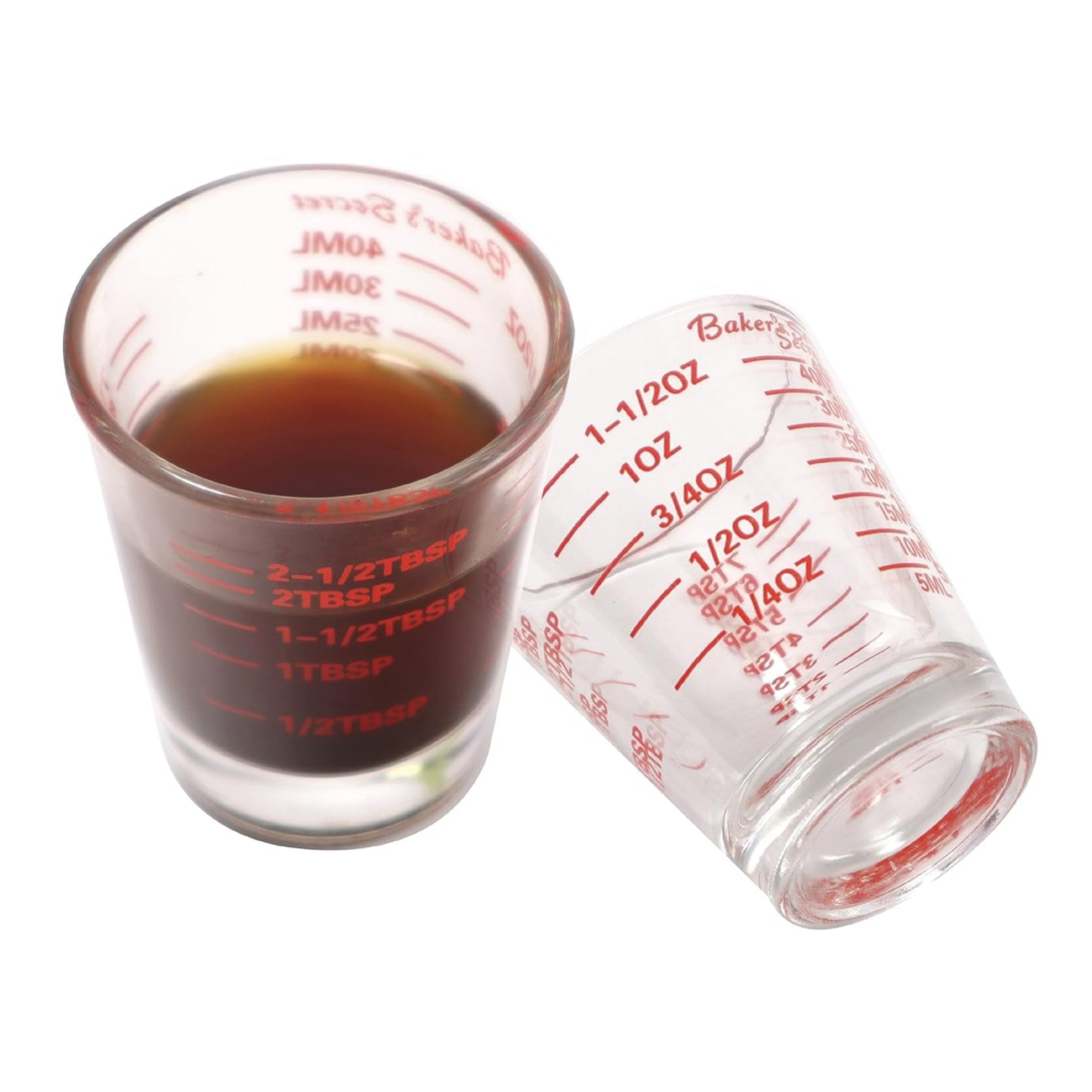 1 4 cup shot glass 1.5oz Measuring Cup