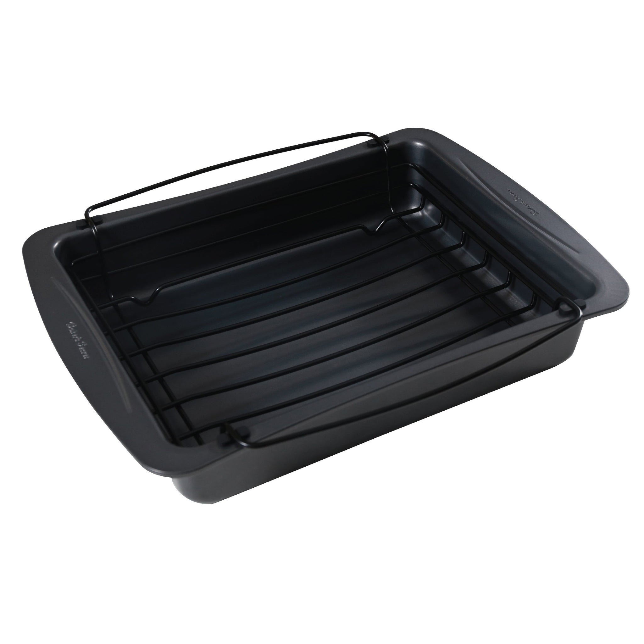 Baker's Secret Medium Roaster with Rack, Optimum Non-Stick Performance ...