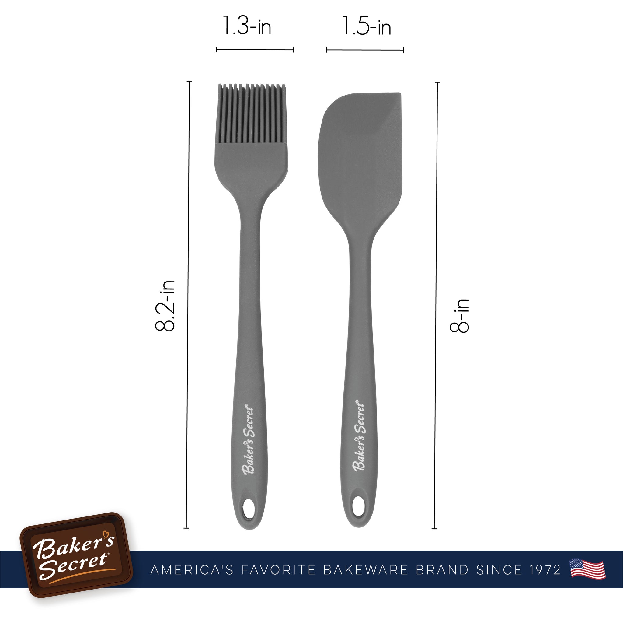 Brush & Spatula Set  Cookware Accessories - Baker's Secret