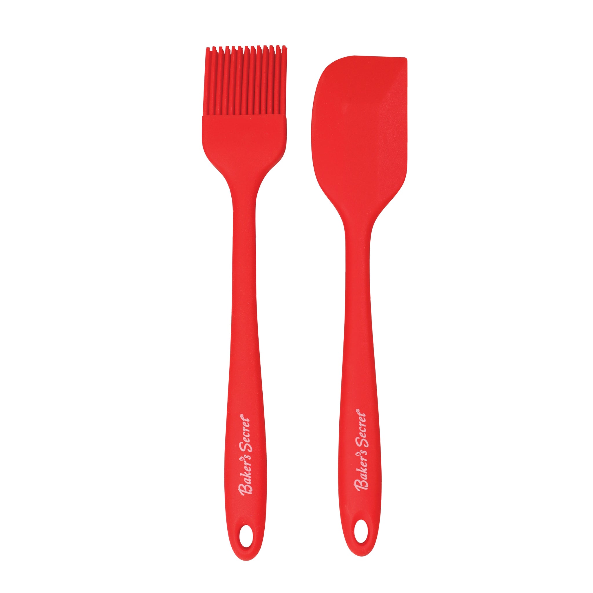 Brush & Spatula Set Red Cookware Accessories - Baker's Secret