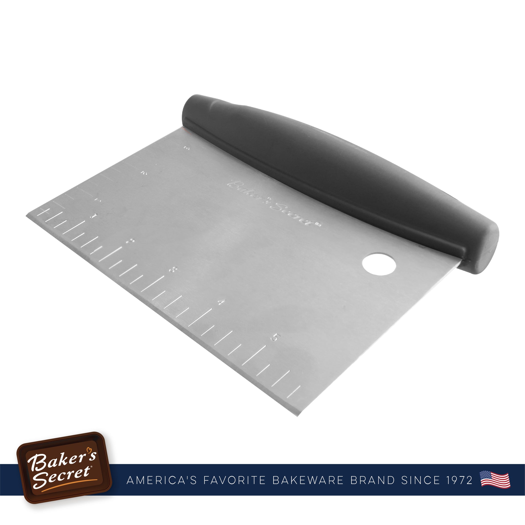 Stainless Steel Bench Scraper  Bakeware Accessories - Baker's Secret