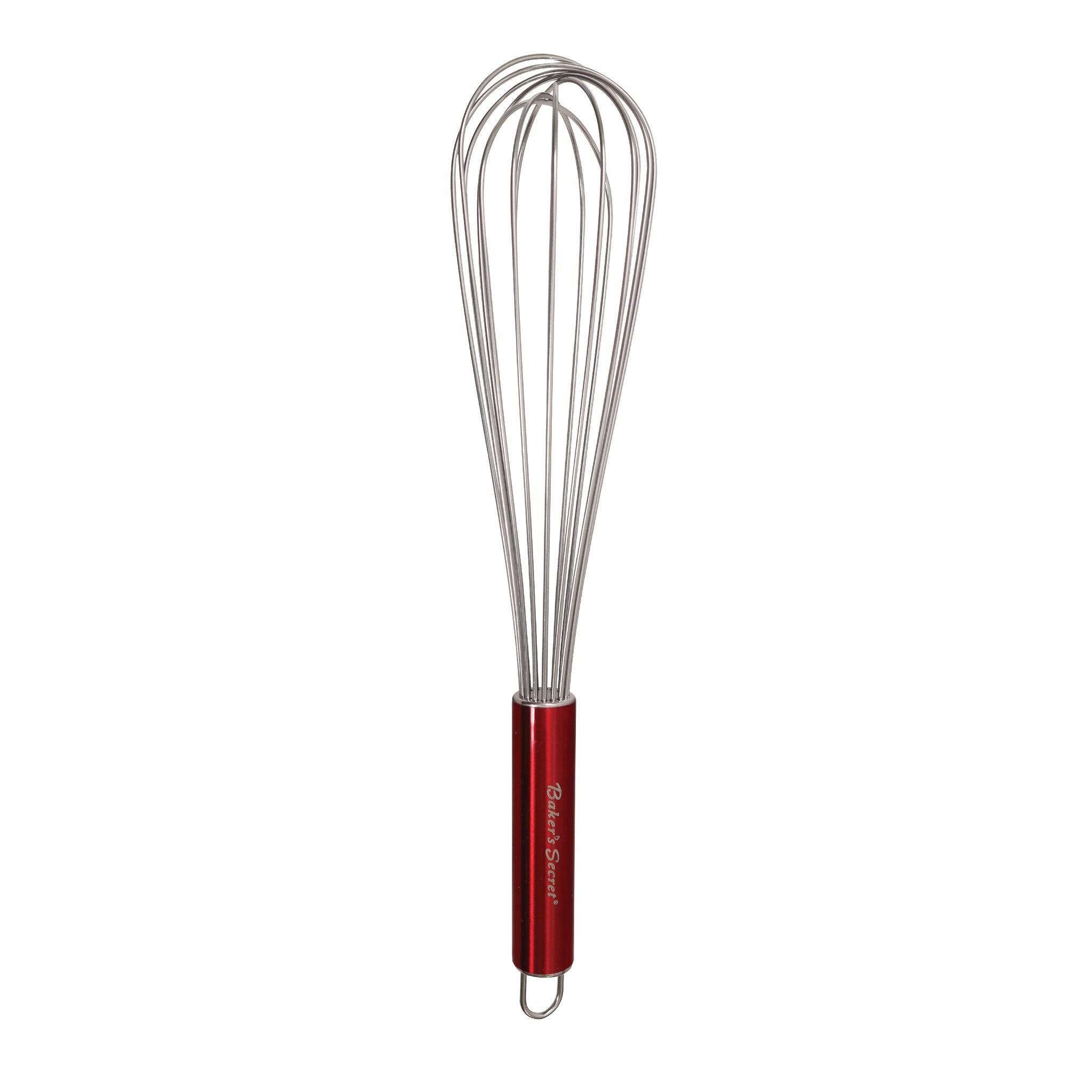Stainless Steel Whisks 14" / Red Cookware Accessories - Baker's Secret