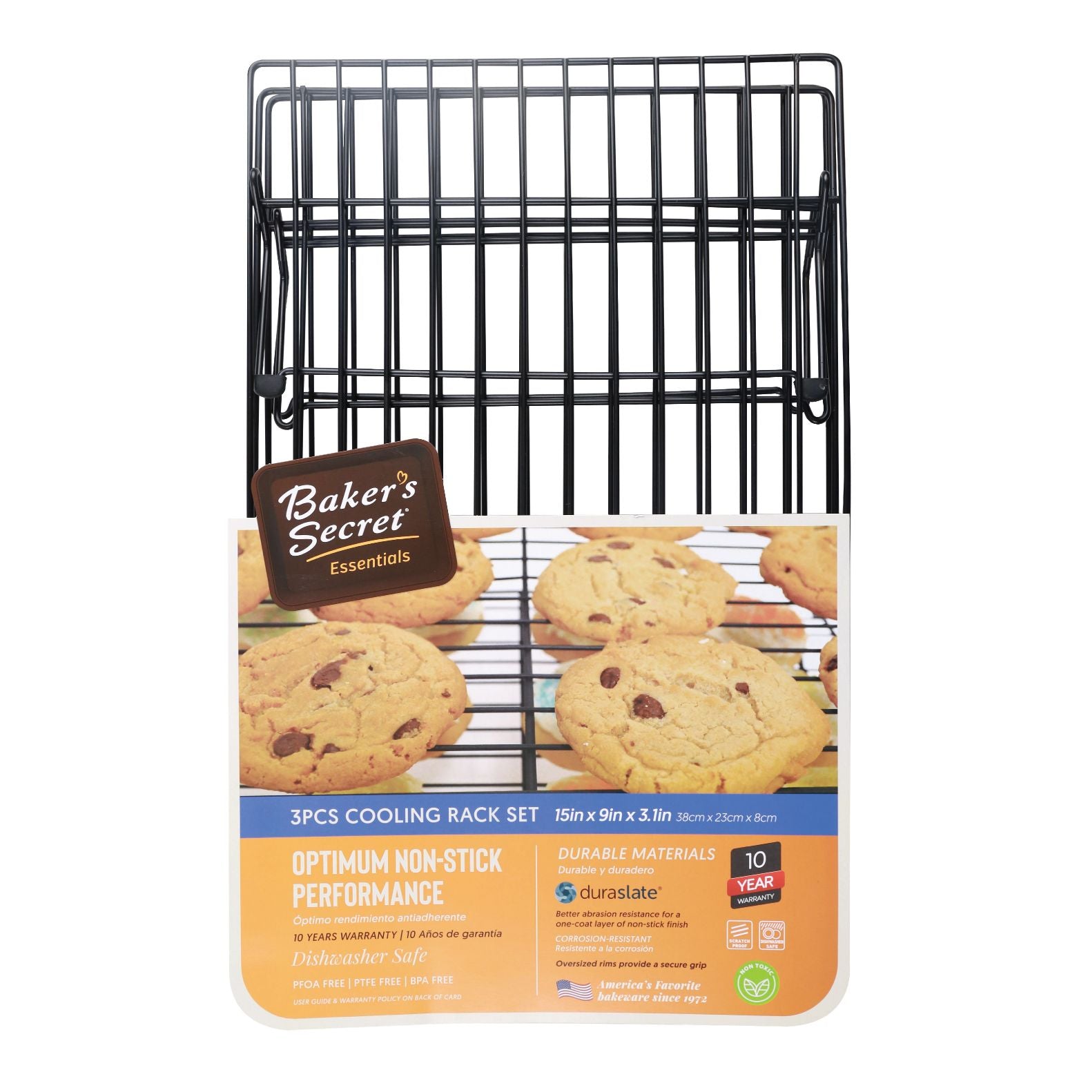 Baker's Secret Essential Line large Roster - 16.5*11.4*1.8 Inch # BS10 –  Womynhomeproducts