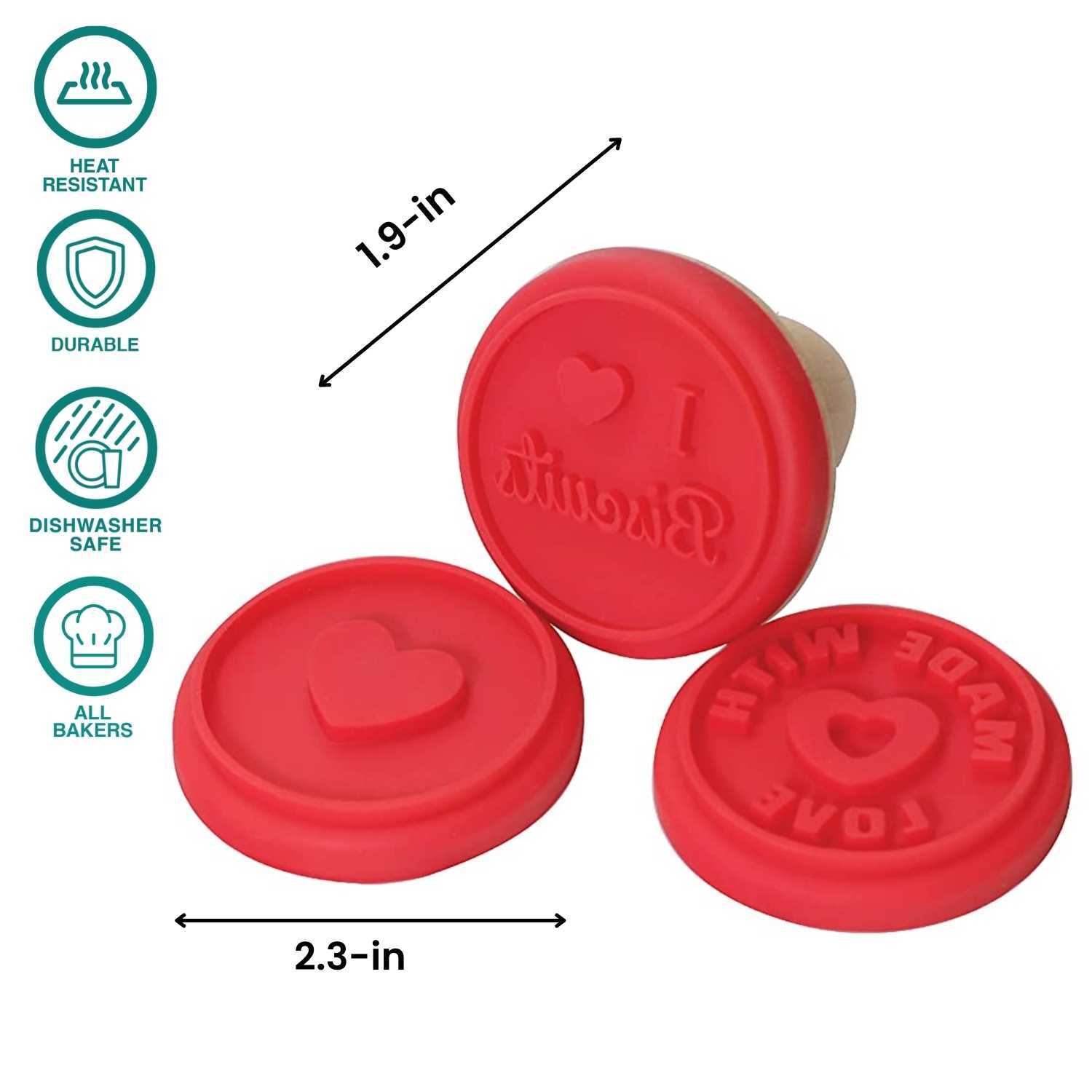 Cookie Stamps 3 Patterns  Bakeware Accessories - Baker's Secret